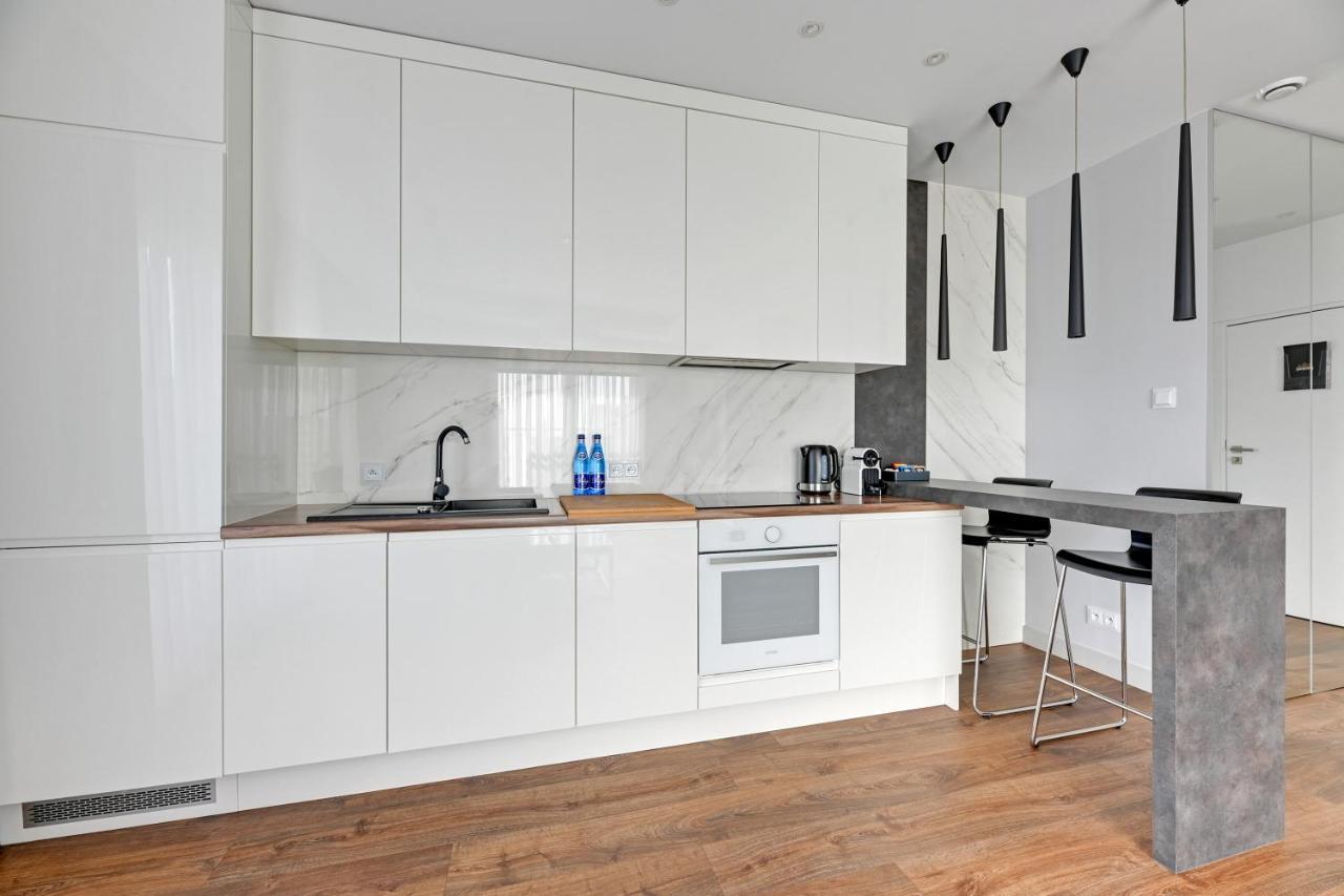 Downtown Apartments River View Gdansk Exterior foto
